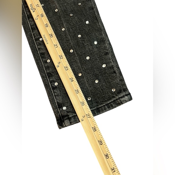 Anthropologie PILCRO Studded Embellished High Rise Slim Jeans Size 26 - Picture 8 of 15